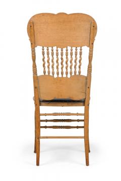 Set of 4 American Victorian Oak Side Chairs - 4664207