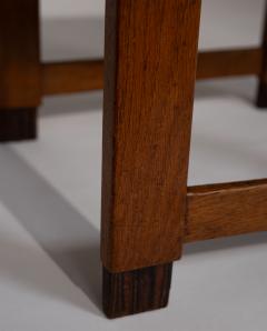 Set of 4 Amsterdam School Dining Chairs Netherlands 1920s - 4583888