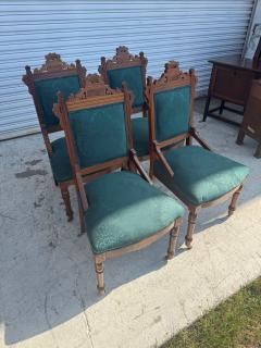 Set of 4 Antique dining chairs - 4744038