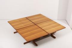 Set of 4 Architectural Italian Coffee Tables Italy 1960s - 2225101