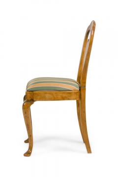 Set of 4 English Queen Anne Style Side Chairs - 4652210