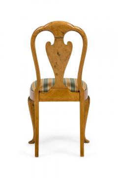 Set of 4 English Queen Anne Style Side Chairs - 4652212