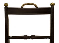 Set of 4 English Regency Rosewood Side Chairs - 1419638