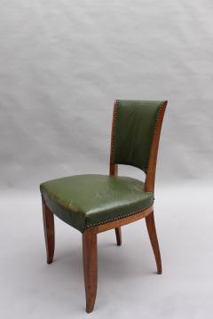 Set of 4 Fine French Art Deco Rosewood Chairs 4 Matching Armchairs Available  - 621331