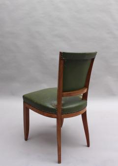 Set of 4 Fine French Art Deco Rosewood Chairs 4 Matching Armchairs Available  - 621332
