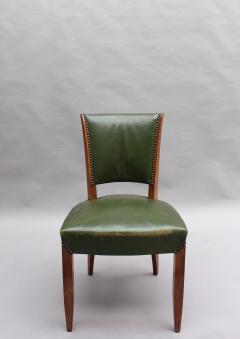 Set of 4 Fine French Art Deco Rosewood Chairs 4 Matching Armchairs Available  - 621333