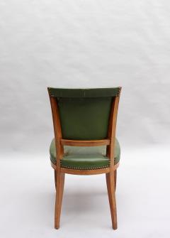 Set of 4 Fine French Art Deco Rosewood Chairs 4 Matching Armchairs Available  - 621335