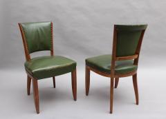 Set of 4 Fine French Art Deco Rosewood Chairs 4 Matching Armchairs Available  - 621340