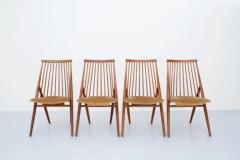 Set of 4 Flamingo Chairs by Thea Leonard for Nassjo Stolefrabrik Sweden 1960 - 3653728