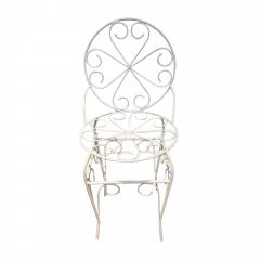 Set of 4 French 1950s Decorative Garden Chairs 5 Available  - 3127039