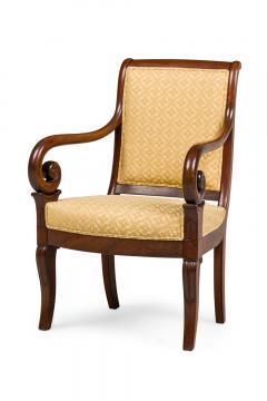 Set of 4 French Directoire Curled Armchairs - 4650200