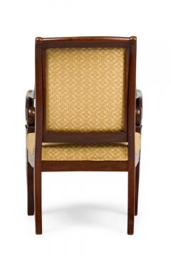 Set of 4 French Directoire Curled Armchairs - 4650203