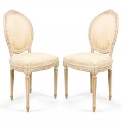 Set of 4 French Louis XVI Bleached Side Chairs - 4666368