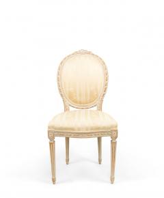 Set of 4 French Louis XVI Bleached Side Chairs - 4666370