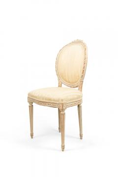 Set of 4 French Louis XVI Bleached Side Chairs - 4666377