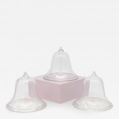 Set of 4 Glass Garden Cloches English Mid 20th c  - 3643912