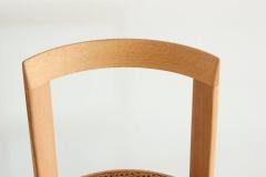 Set of 4 Italian Bentwood Cane Chairs in Natural Beech - 426229