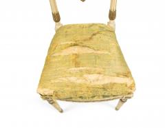 Set of 4 Italian Neoclassic Silk Upholstery Chairs - 1419607