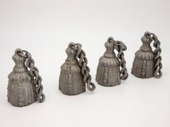 Set of 4 Metal Tassels - 2489771