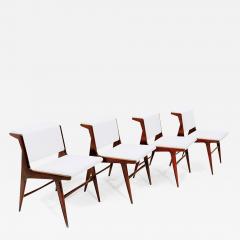 Set of 4 Mid Century Modern Italian Chairs - 2552619