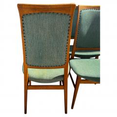 Set of 4 Mid Century Modern Teak Swedish Dining Side Chairs - 4519117
