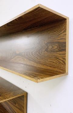 Set of 4 Mid Century Wooden Shelves - 2499752