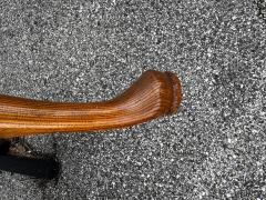 Set of 4 Oak Queen Anne Style Dining Chairs - 4481644