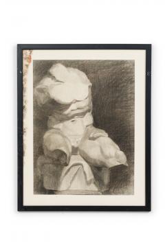 Set of 4 Old Master Academic Charcoals - 4636186