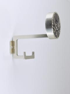 Set of 4 Op Art Wall Coat Hooks Mid Century Modern Austria 1960s - 4541599