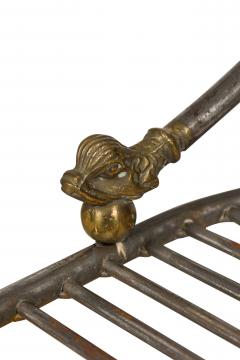 Set of 4 Outdoor English Regency Brass Side Chairs - 4652923
