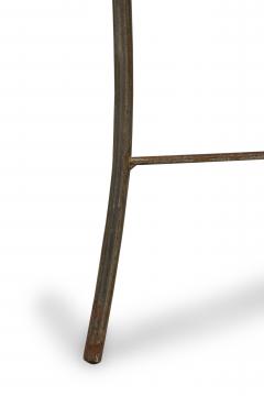 Set of 4 Outdoor English Regency Brass Side Chairs - 4652924