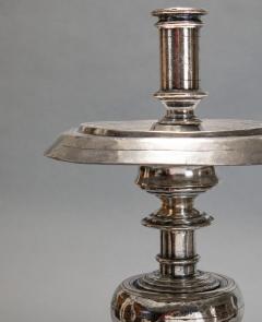 Set of 4 Spanish Colonial Silver Candlesticks - 3889264