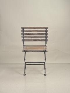 Set of 4 Vintage Teak Folding Garden Chairs - 4316262