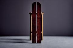 Set of 4 Wooden Bar Stools with Cane Seats - 4390637