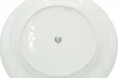 Set of 5 English Victorian Lenox Porcelain Plates - 4675005