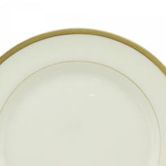 Set of 5 English Victorian Lenox Porcelain Plates - 4675006