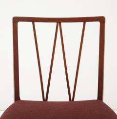 Set of 5 Ole Wanscher Dining Chairs Upholstered in Loro Piana - 4349044