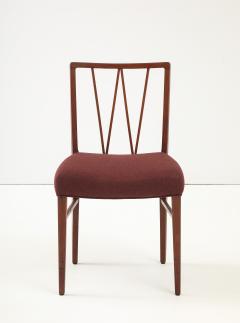 Set of 5 Ole Wanscher Dining Chairs Upholstered in Loro Piana - 4349047