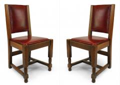 Set of 6 American Mission Oak Side Chairs - 4640199
