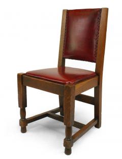 Set of 6 American Mission Oak Side Chairs - 4640200