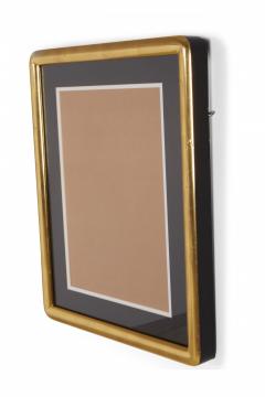 Set of 6 Black and Gilt Curved Corner Gallery Frames - 4195141