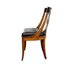 Set of 6 Chic Neoclassical Dining Chairs 1940s - 2338239