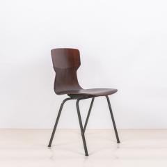 Set of 6 Dark Wood Eromes Wijchen Dining Chairs - 3171965