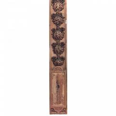 Set of 6 English Georgian Carved Mahogany Pilasters - 2801739