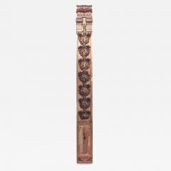 Set of 6 English Georgian Carved Mahogany Pilasters - 2802137