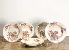 Set of 6 English Soup Bowls - 1512560