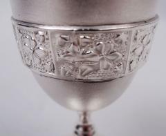 Set of 6 Fancy Silver Gilt Wine Cups in Case - 4543043