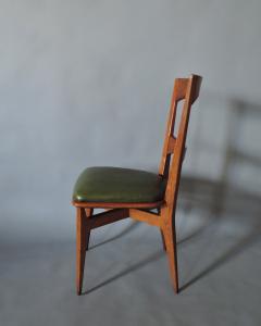 Set of 6 Fine French 1950s 1960s Dining Chairs - 4483989