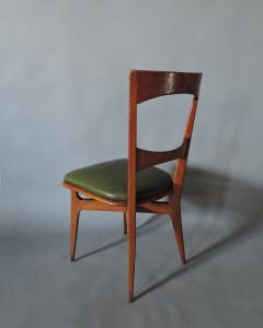 Set of 6 Fine French 1950s 1960s Dining Chairs - 4483990