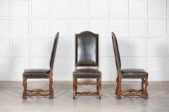 Set of 6 French Louis XIV style Oak Chairs - 2793738